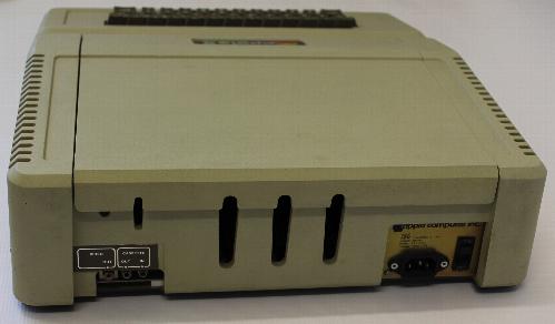 Apple II Europlus rear view